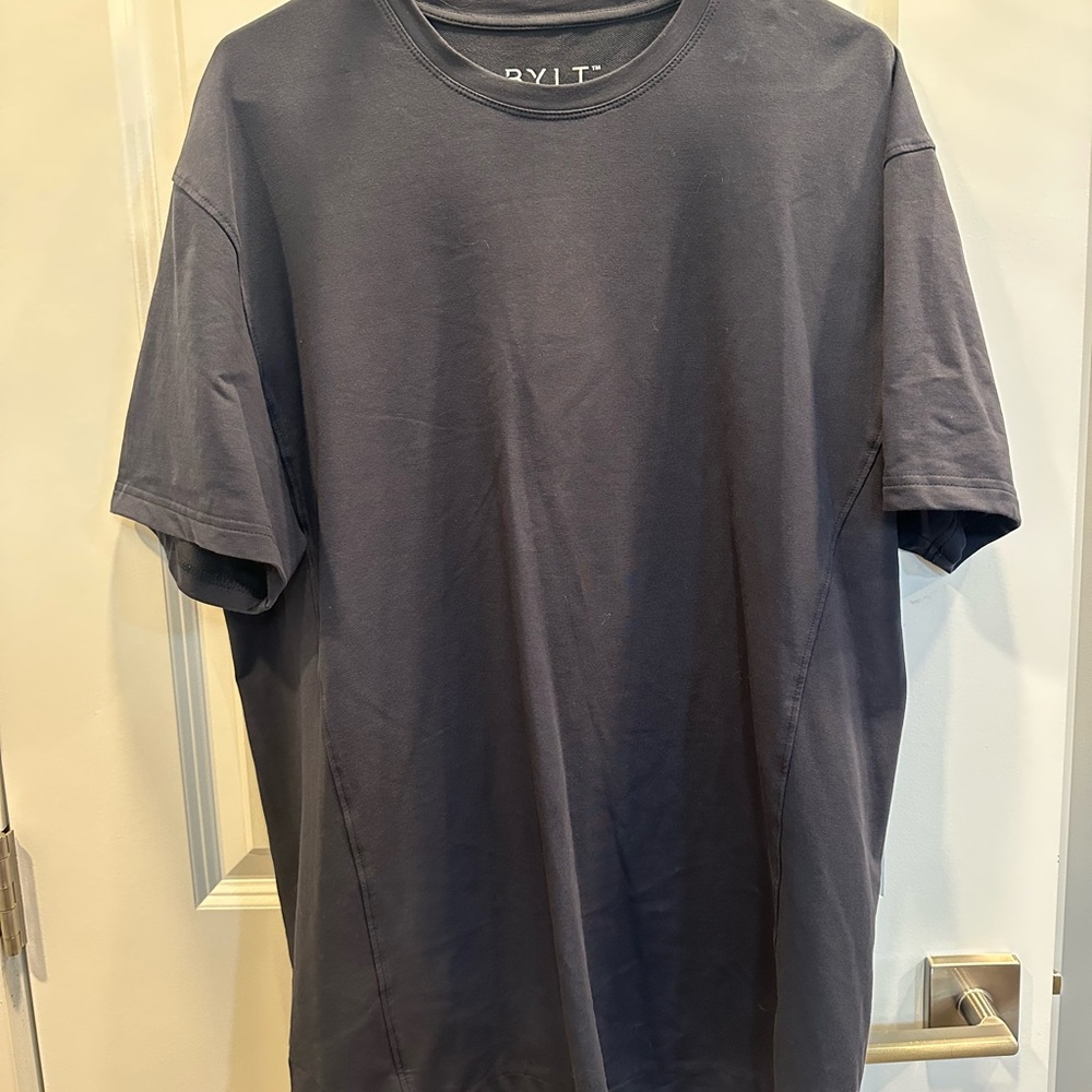 BYLT basics Men's navy blue Short Sleeve Tee size XL